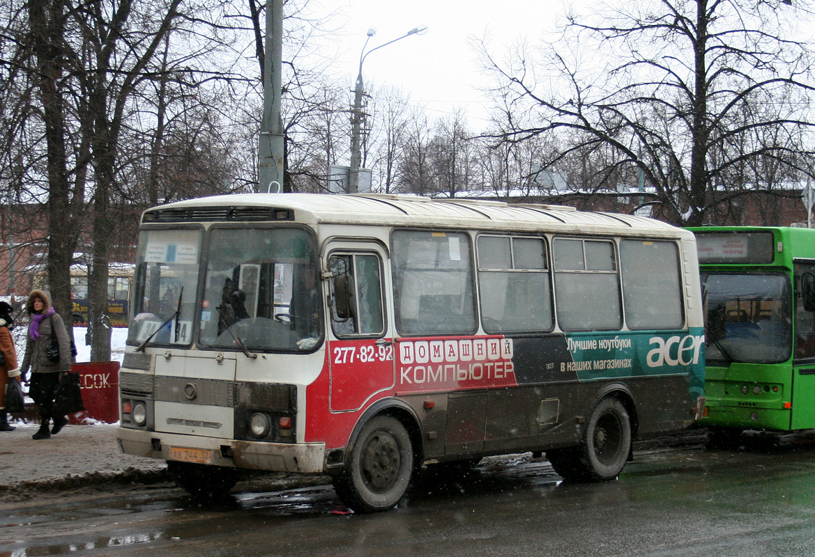 Нижегородская область, ПАЗ-32053 № АВ 244 52