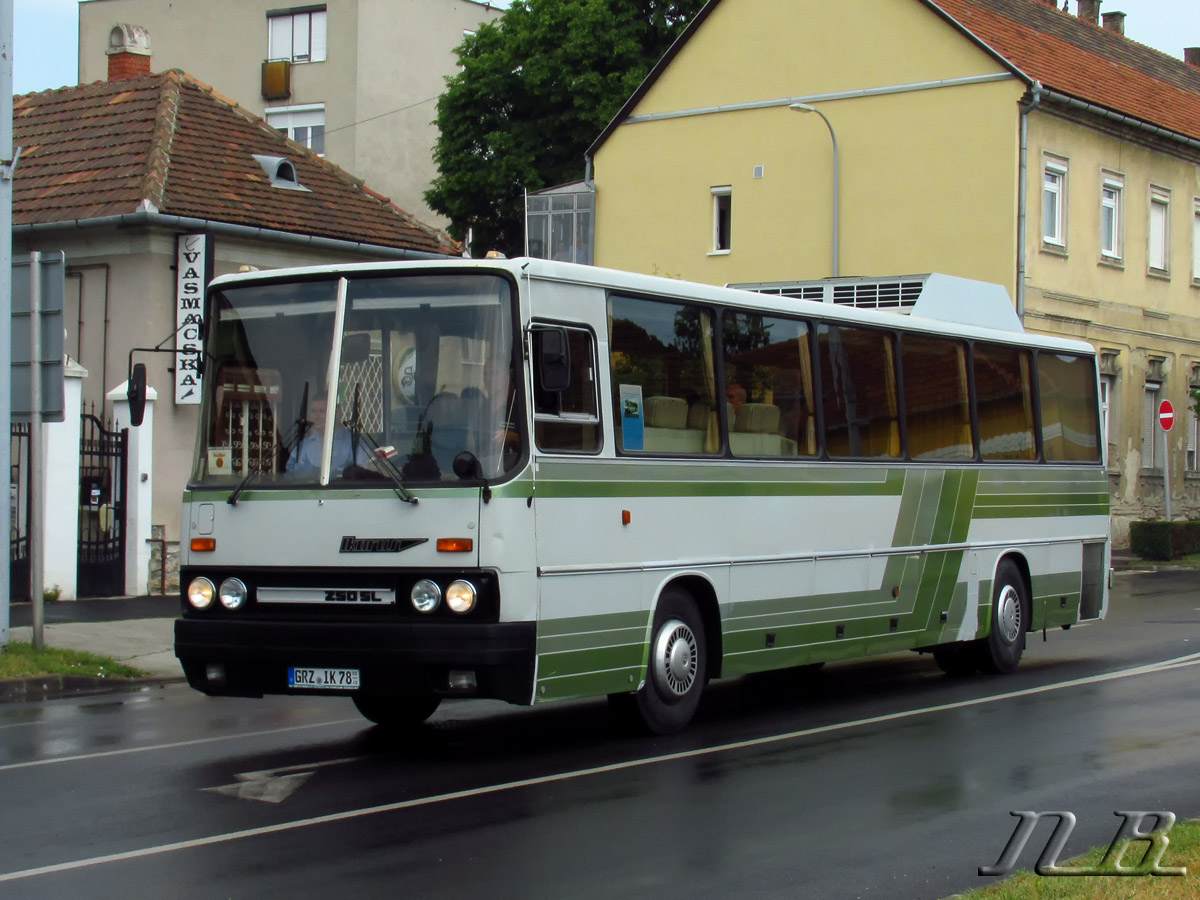 Durynsko, Ikarus 250 č. GRZ-IK 78; Maďarsko — II. Nemzetközi Ikarus Találkozó, Tapolca (2018)