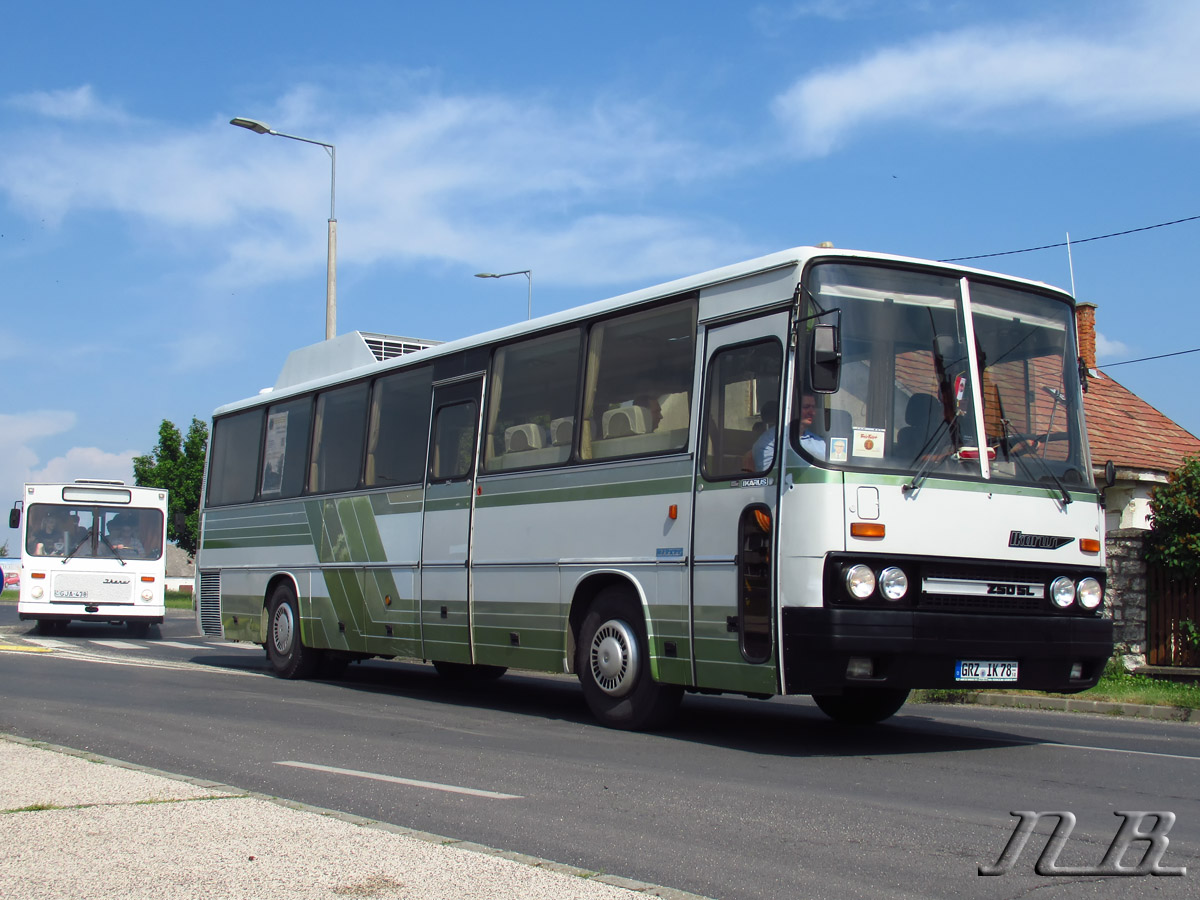 Durynsko, Ikarus 250 č. GRZ-IK 78; Maďarsko — II. Nemzetközi Ikarus Találkozó, Tapolca (2018)