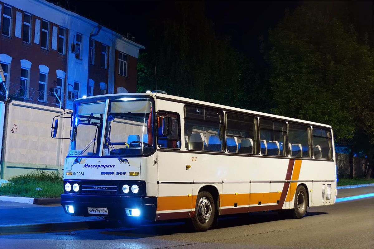 Москва, Ikarus 256.21H № 040034