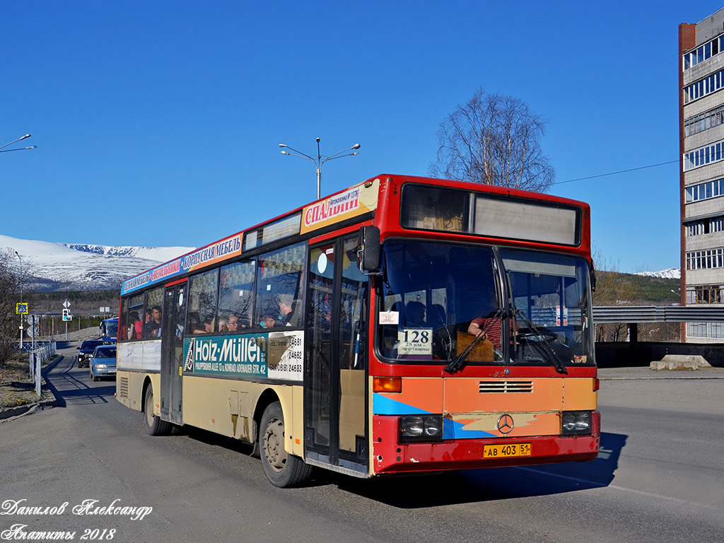 Мурманская область, Mercedes-Benz O405 № АВ 403 51