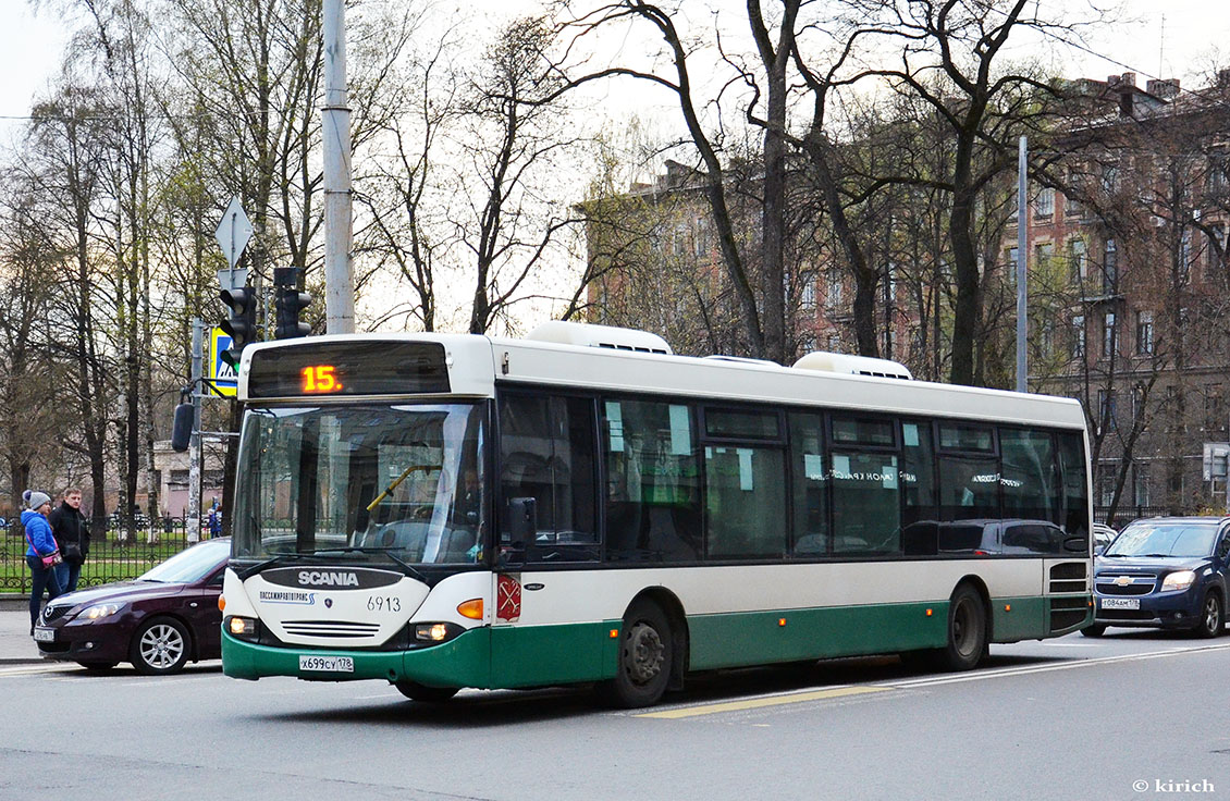 Санкт-Петербург, Scania OmniLink I (Скания-Питер) № 6913