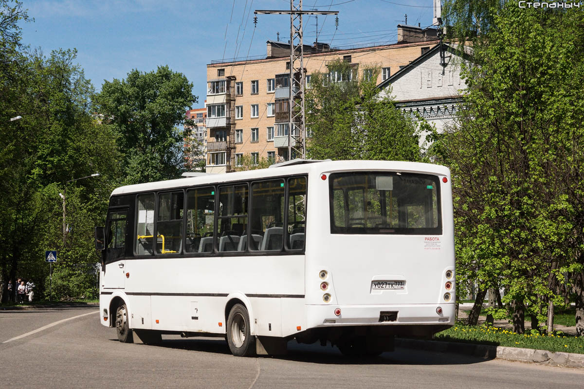 Москва, ПАЗ-320412-05 "Вектор" № У 027 ТК 777