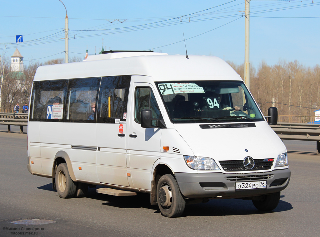 Ярославская область, Луидор-223237 (MB Sprinter Classic) № О 324 РО 76