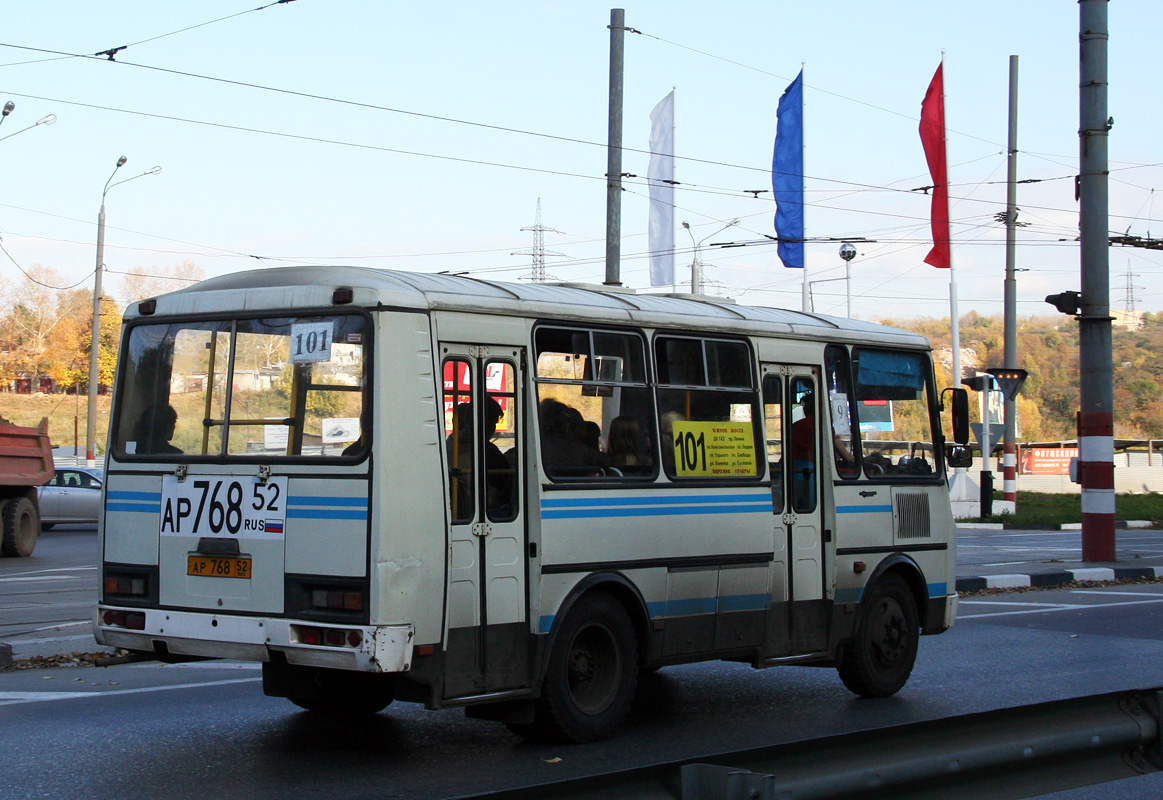 Нижегородская область, ПАЗ-32054 № АР 768 52