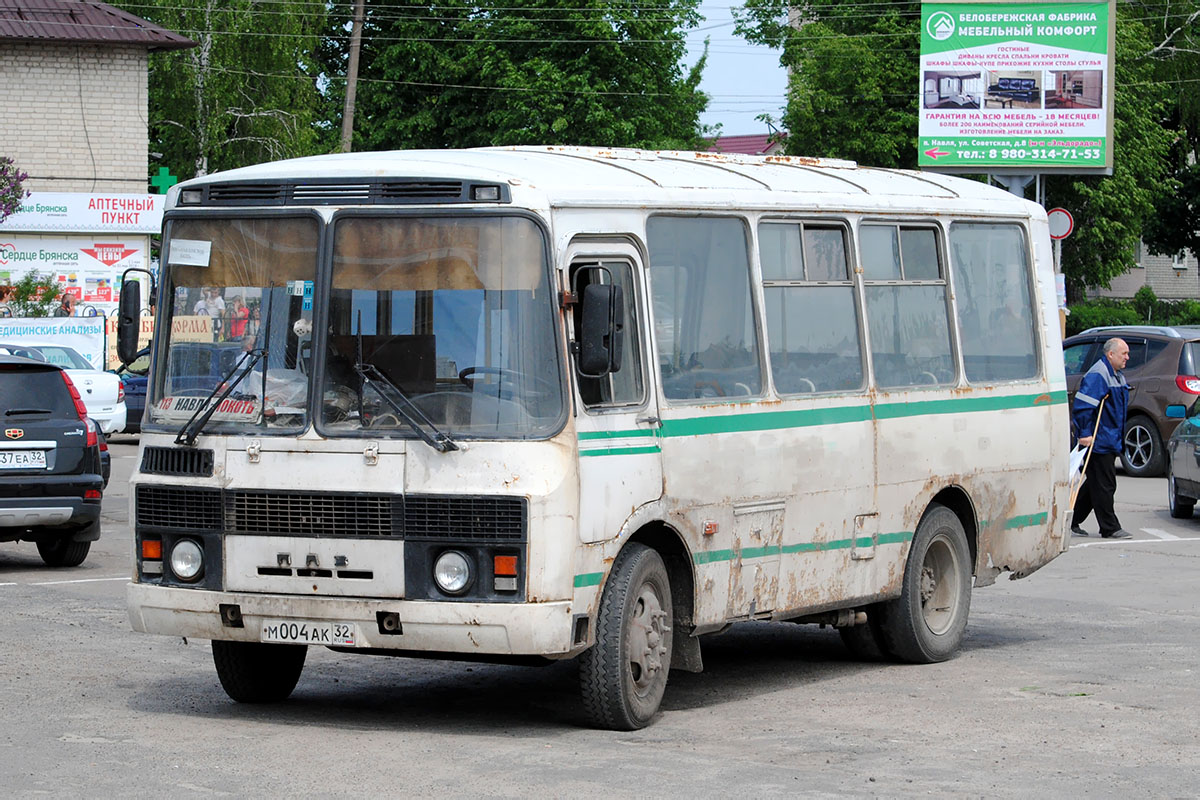 Брянская область, ПАЗ-32053-07 № М 004 АК 32