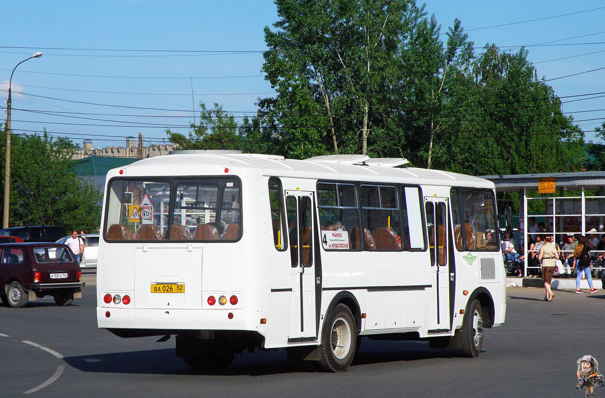 Нижегородская область, ПАЗ-4234-04 № ВА 026 52