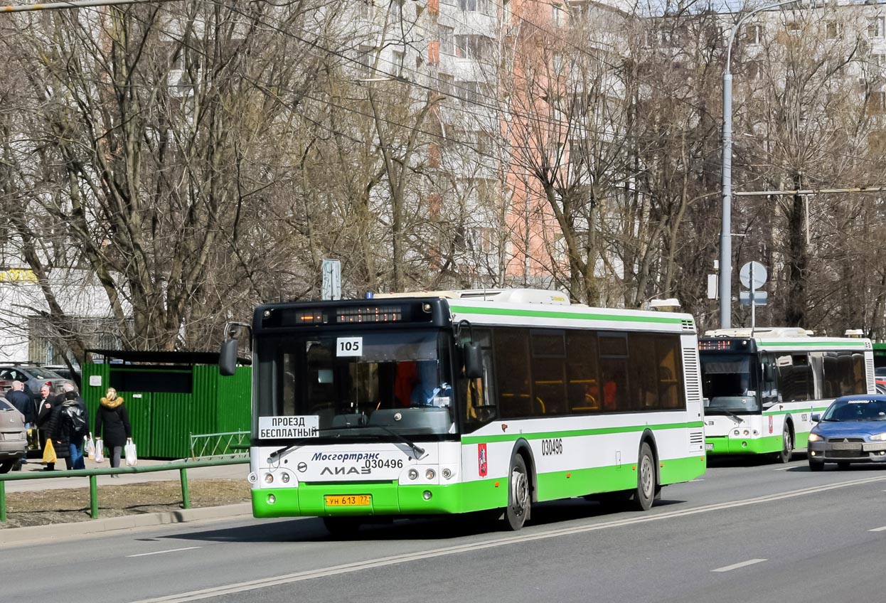 Москва, ЛиАЗ-5292.22 (2-2-2) № 030496