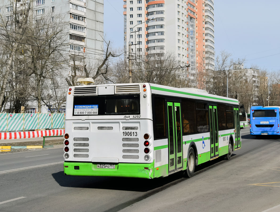 Москва, ЛиАЗ-5292.21 № 190613