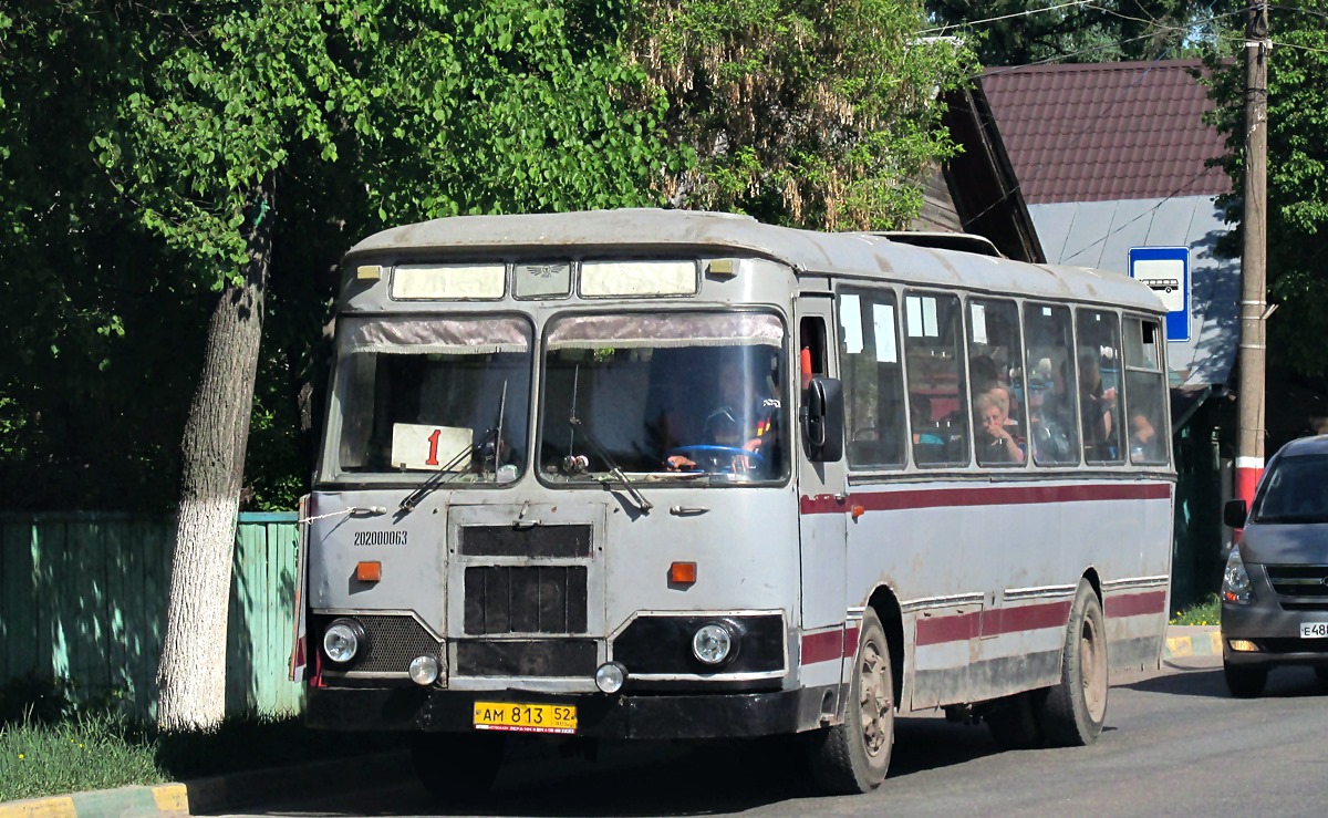 Нижегородская область, ЛиАЗ-677М (БАРЗ) № АМ 813 52