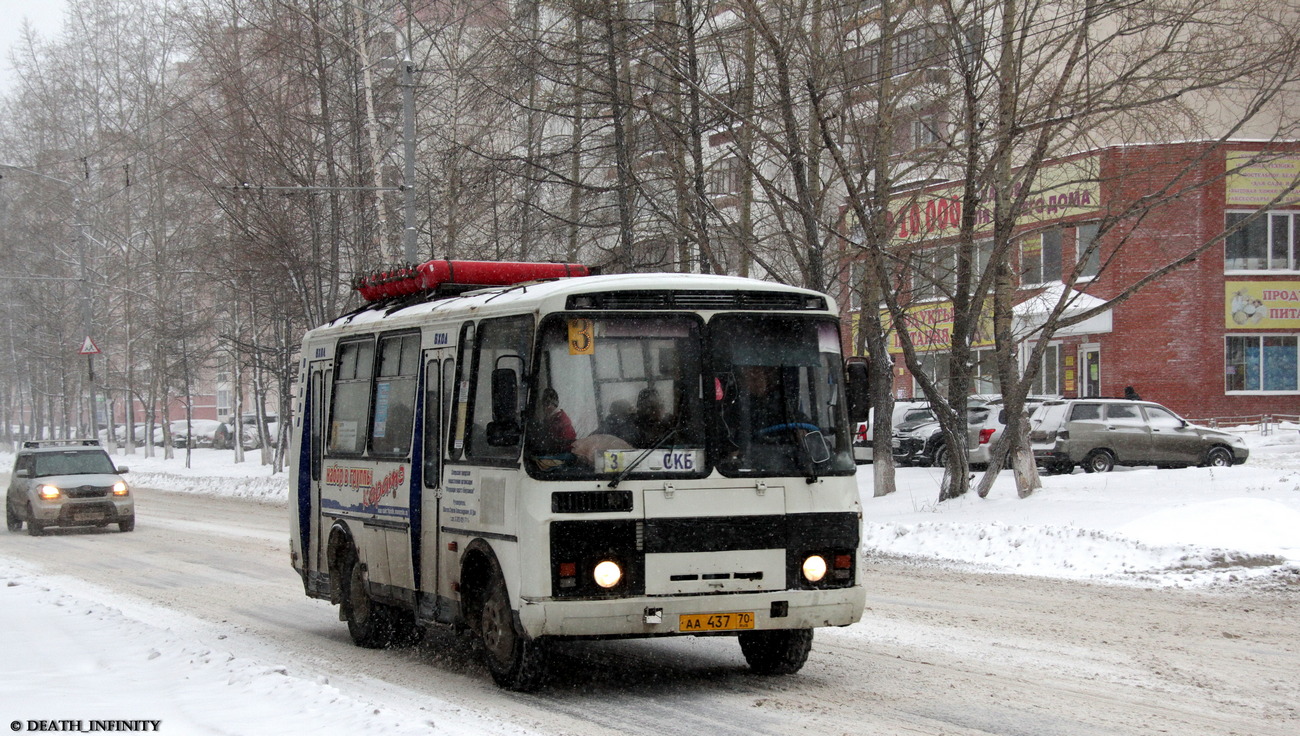 Томская область, ПАЗ-32054 № АА 437 70