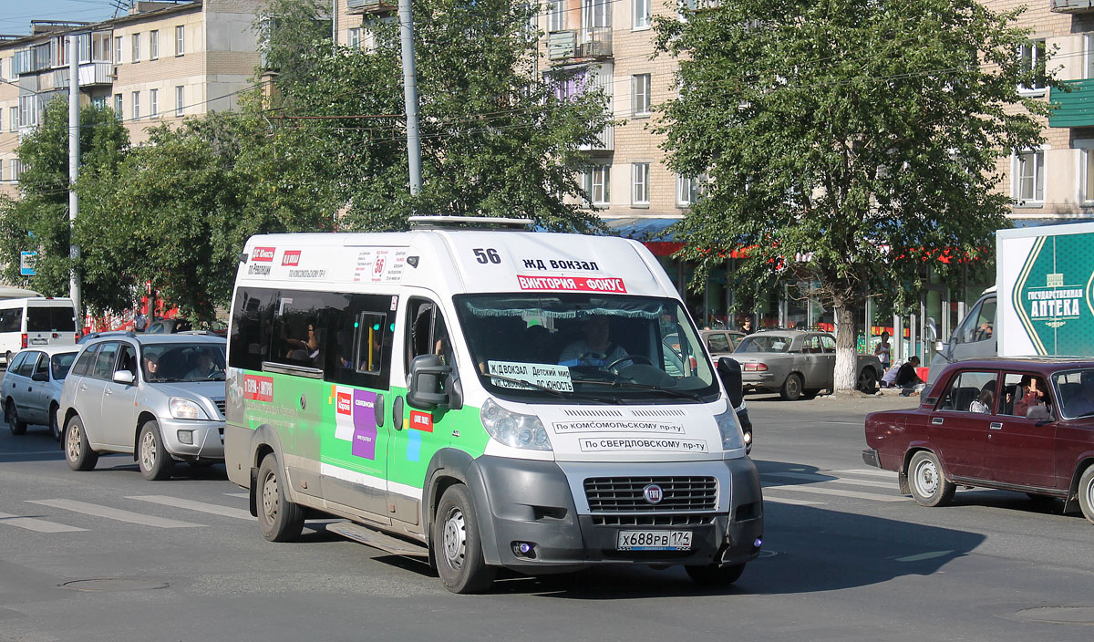 Челябинская область, Нижегородец-FST613 (FIAT Ducato) № Х 688 РВ 174