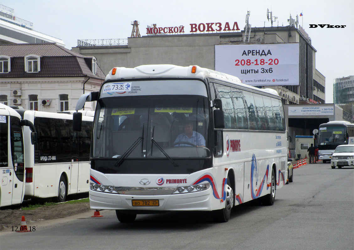 Приморский край, Daewoo BH120F Royal Cruiser № ВО 782 25