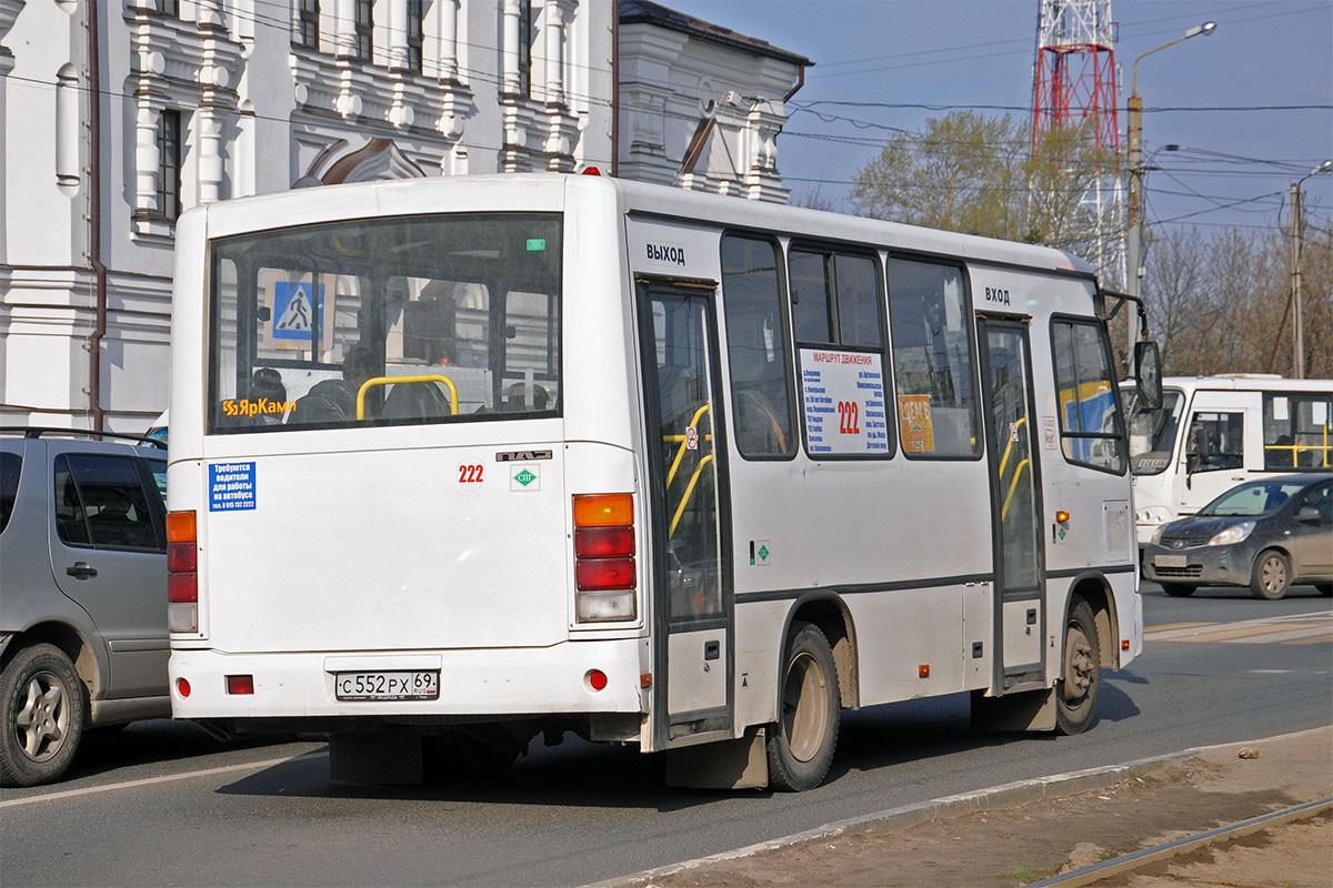 Тверская область, ПАЗ-320302-11 № С 552 РХ 69