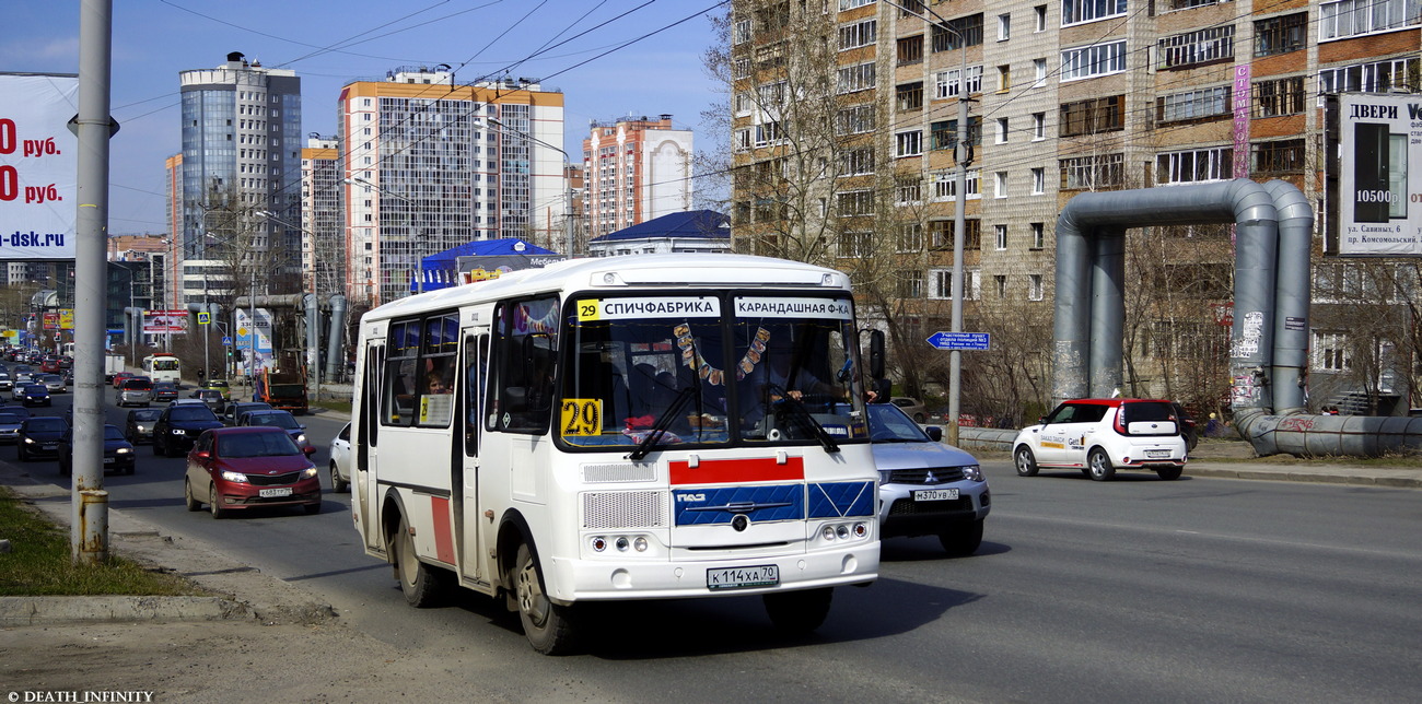 Томская область, ПАЗ-32054 № К 114 ХА 70