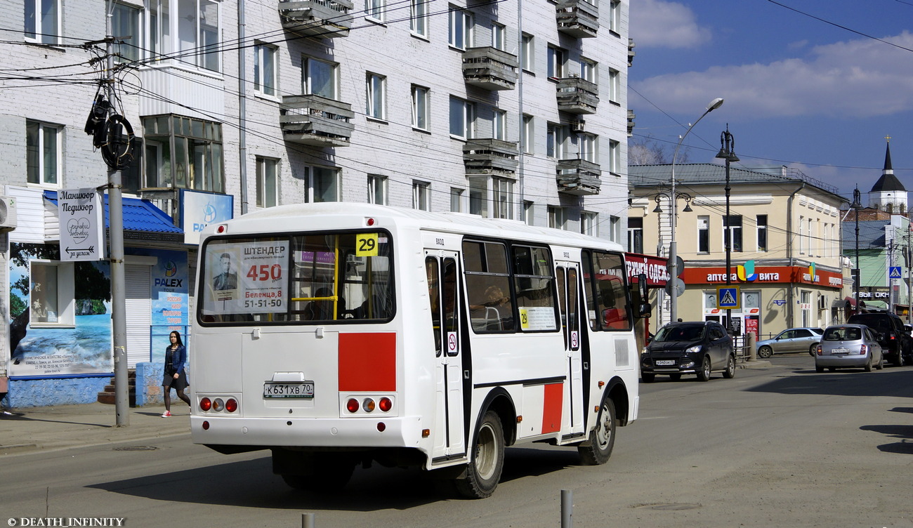 Томская область, ПАЗ-32054 № К 631 ХВ 70