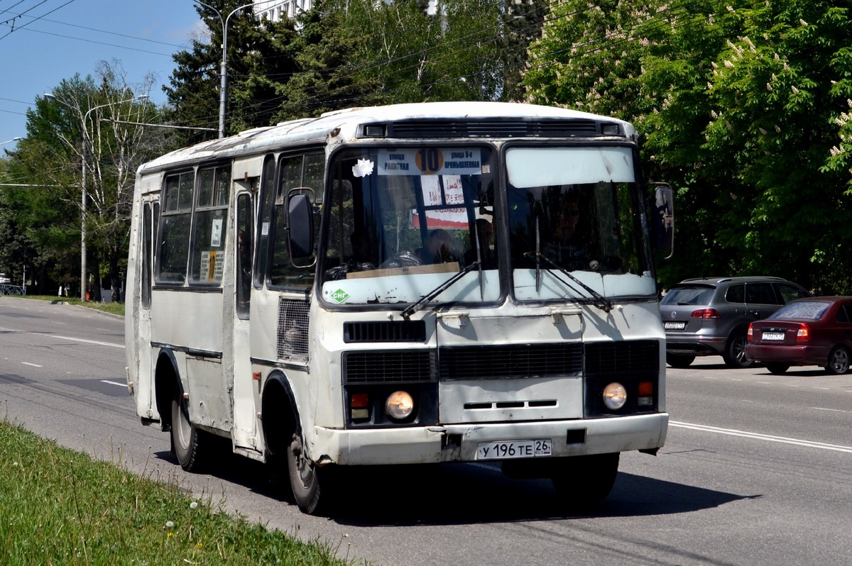 Ставропольский край, ПАЗ-32051-110 № У 196 ТЕ 26