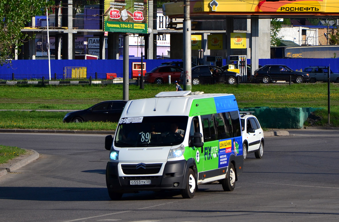 Пензенская область, IRITO-Ducato L4H2 (Z8P) № О 553 ТХ 58