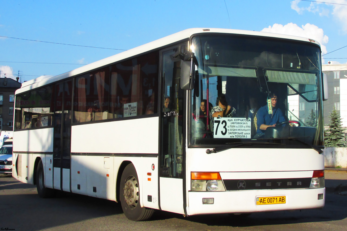 Dnepropetrovsk region, Setra S315UL # AE 0071 AB