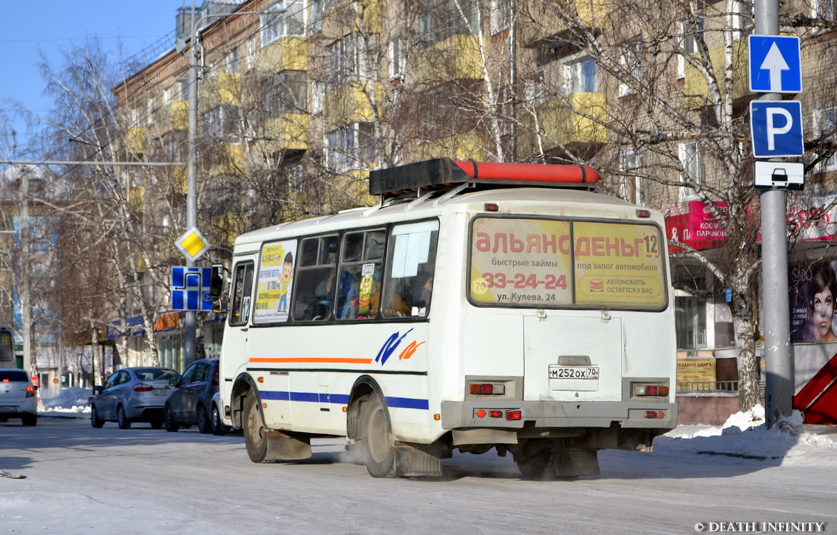 Томська область, ПАЗ-32054 № М 252 ОХ 70