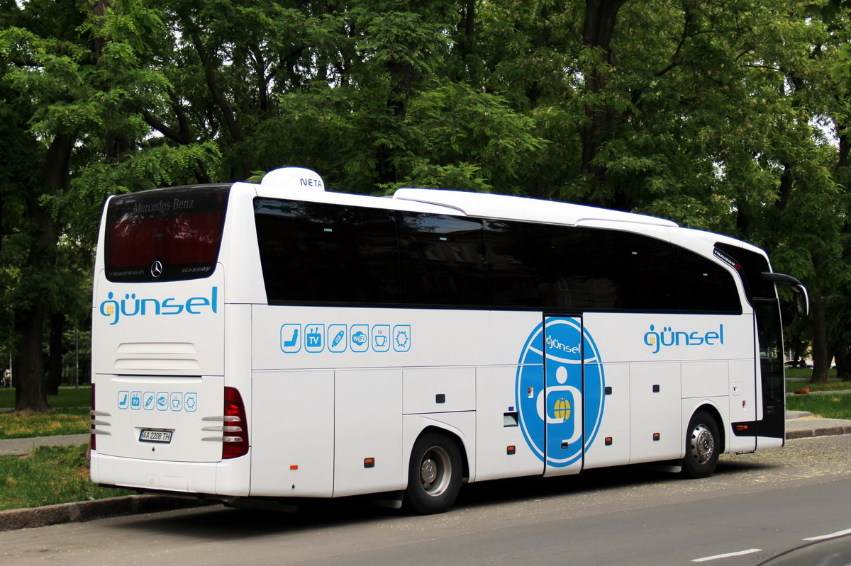 Киев, Mercedes-Benz Travego II SHD 15SHD facelift № AA 2208 TH