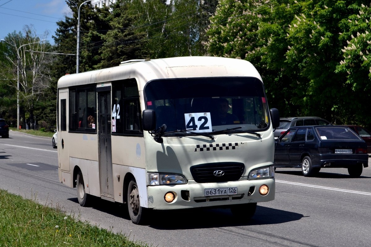 Ставропольский край, Hyundai County SWB C08 (РЗГА) № В 631 УА 126