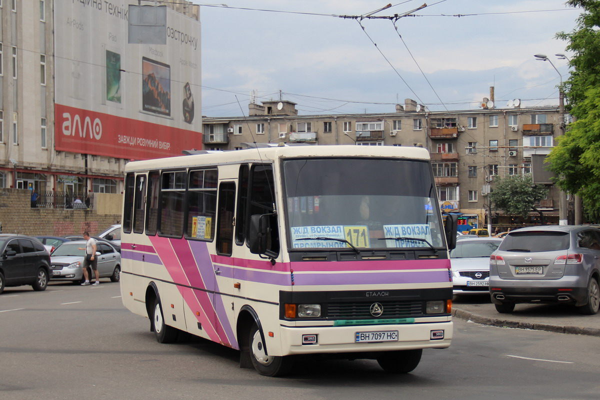 Одесская область, БАЗ-А079.23 "Мальва" № BH 7097 HC