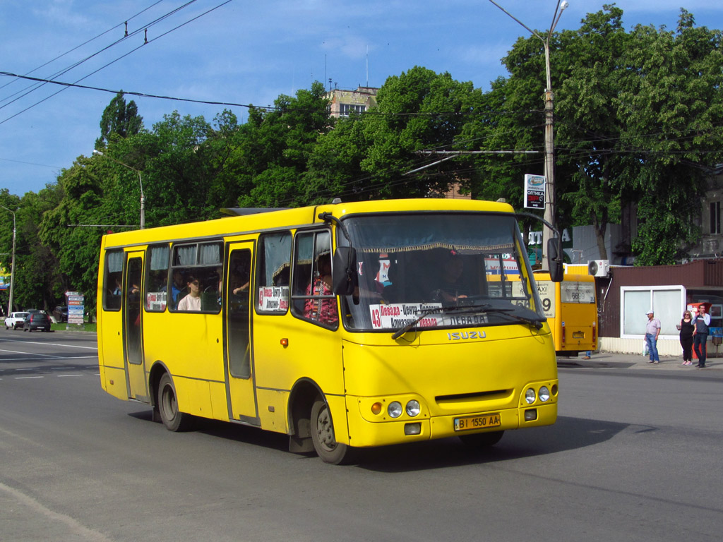 Полтавская область, Богдан А09202 (ЛуАЗ) № BI 1550 AA