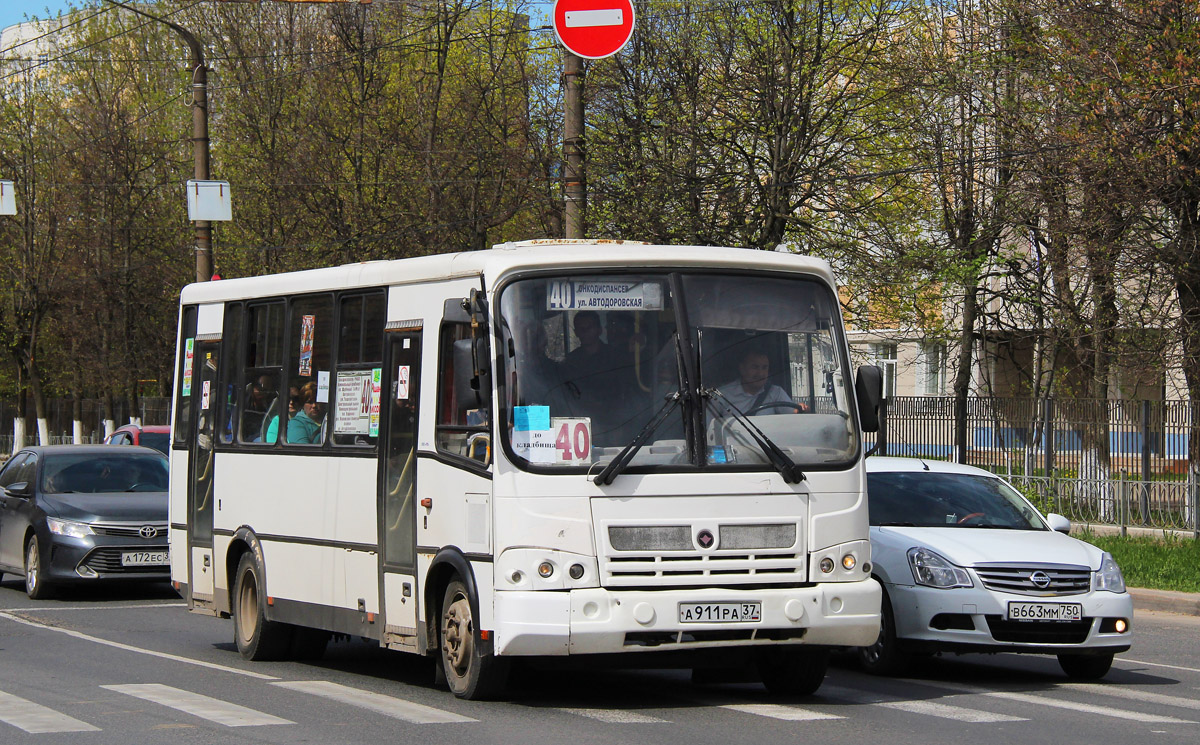 Ивановская область, ПАЗ-320412-03 № А 911 РА 37