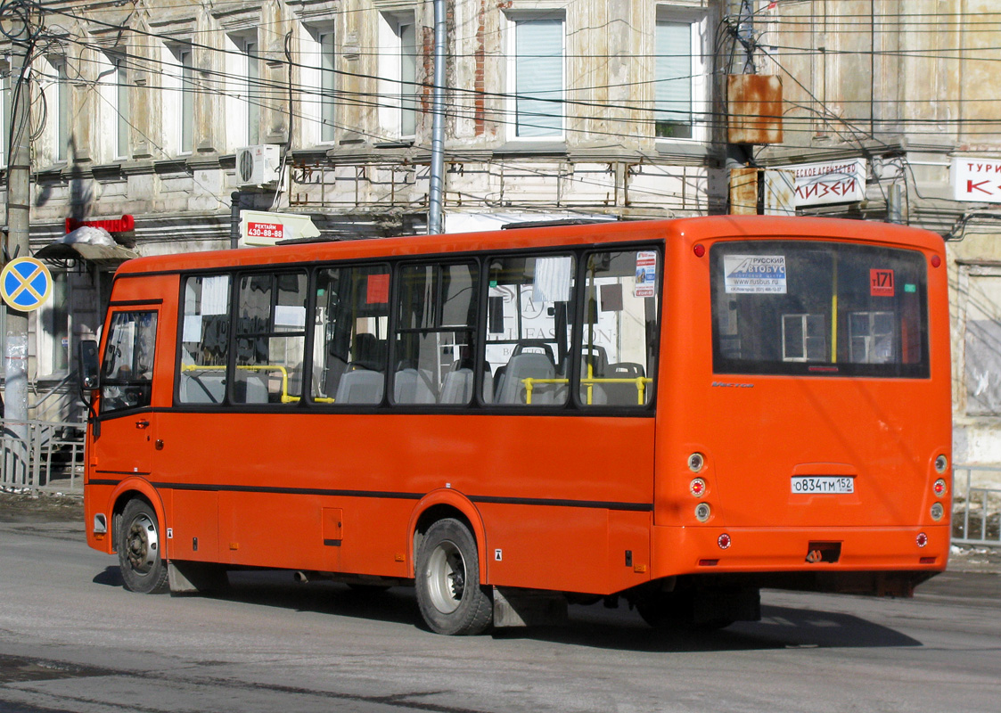 Nizhegorodskaya region, PAZ-320414-05 "Vektor" # О 834 ТМ 152