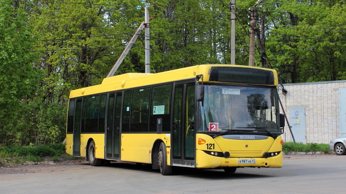 Ленинградская область, Scania OmniLink II (Скания-Питер) № 121