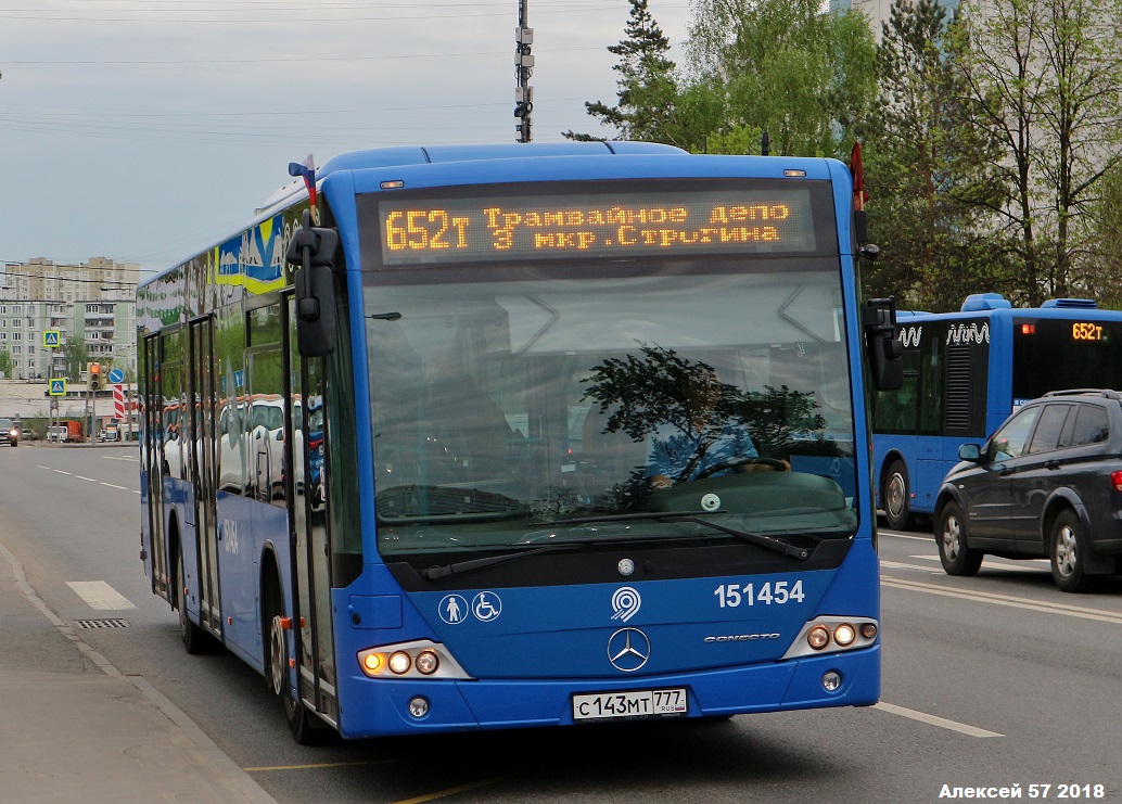 Москва, Mercedes-Benz Conecto II № 151454