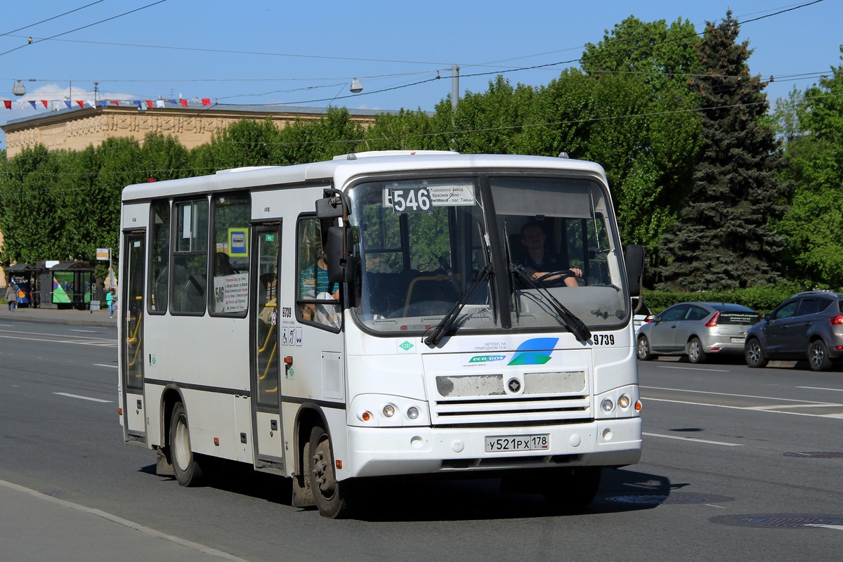 Ленинградская область, ПАЗ-320302-11 № 9739