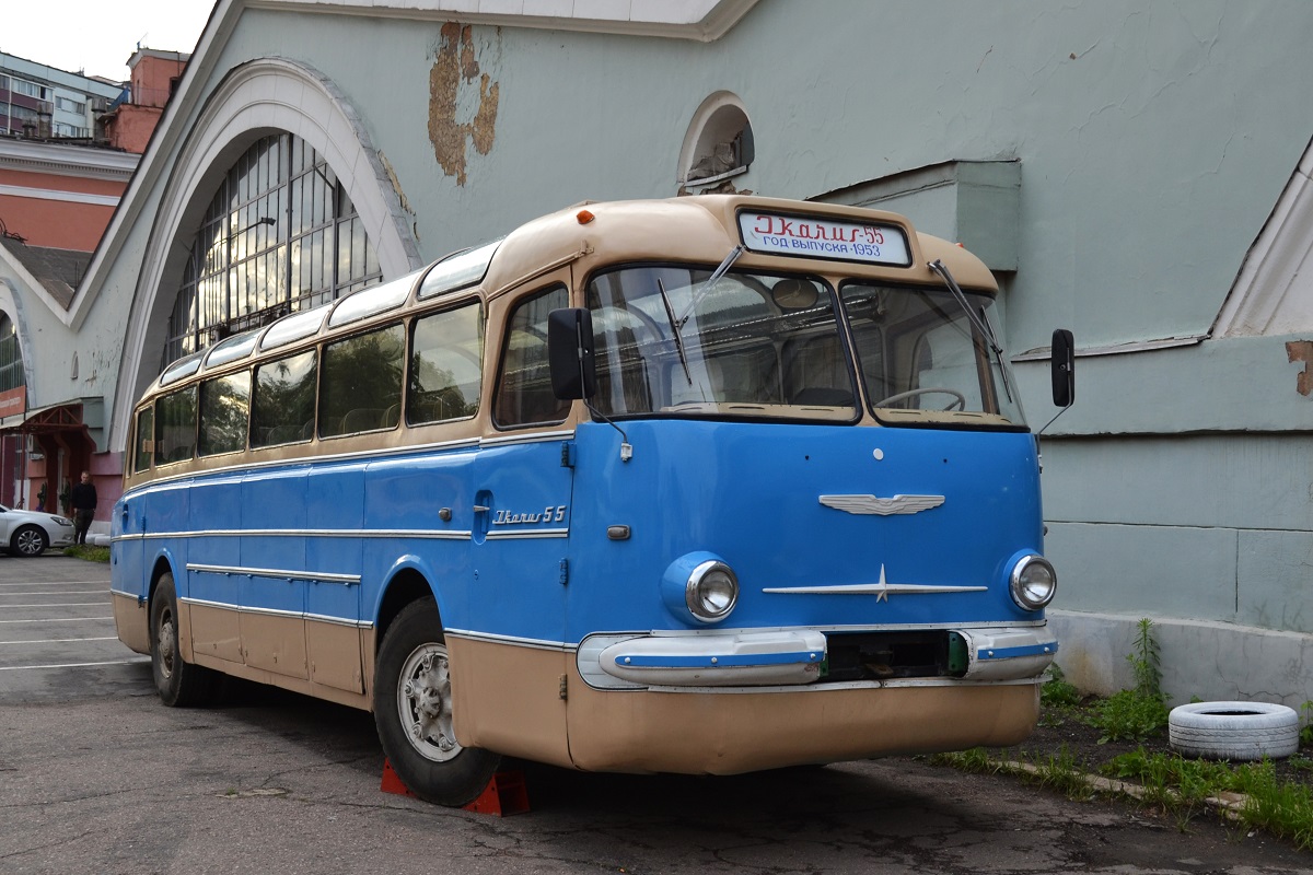 Москва, Ikarus  55 № 015