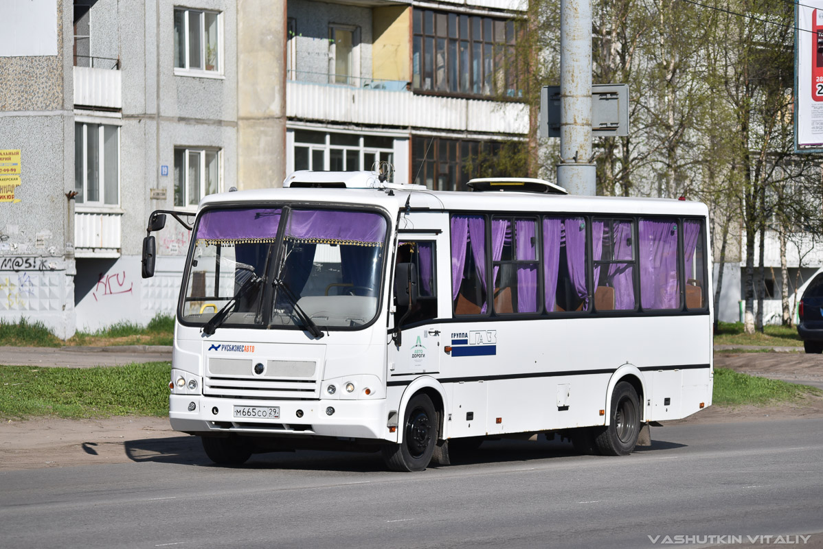 Архангельская область, ПАЗ-320412-05 № М 665 СО 29