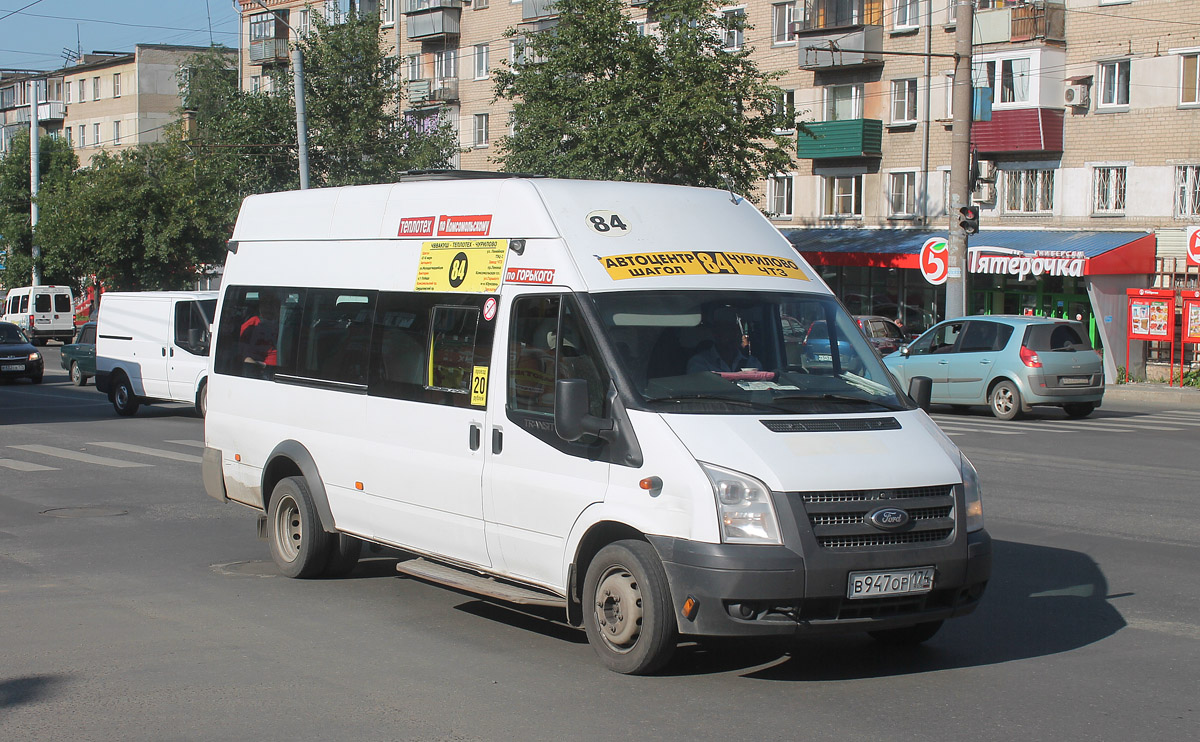 Челябинская область, Нижегородец-222709  (Ford Transit) № В 947 ОР 174