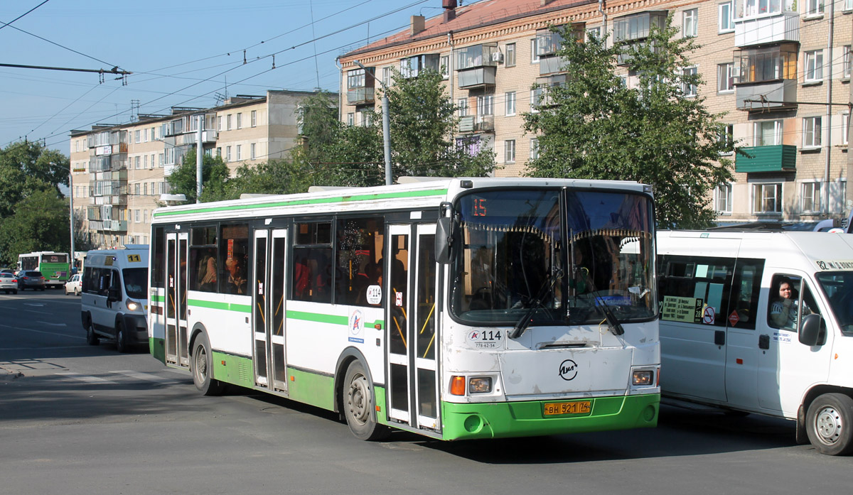 Челябинская область, ЛиАЗ-5256.53 № 114