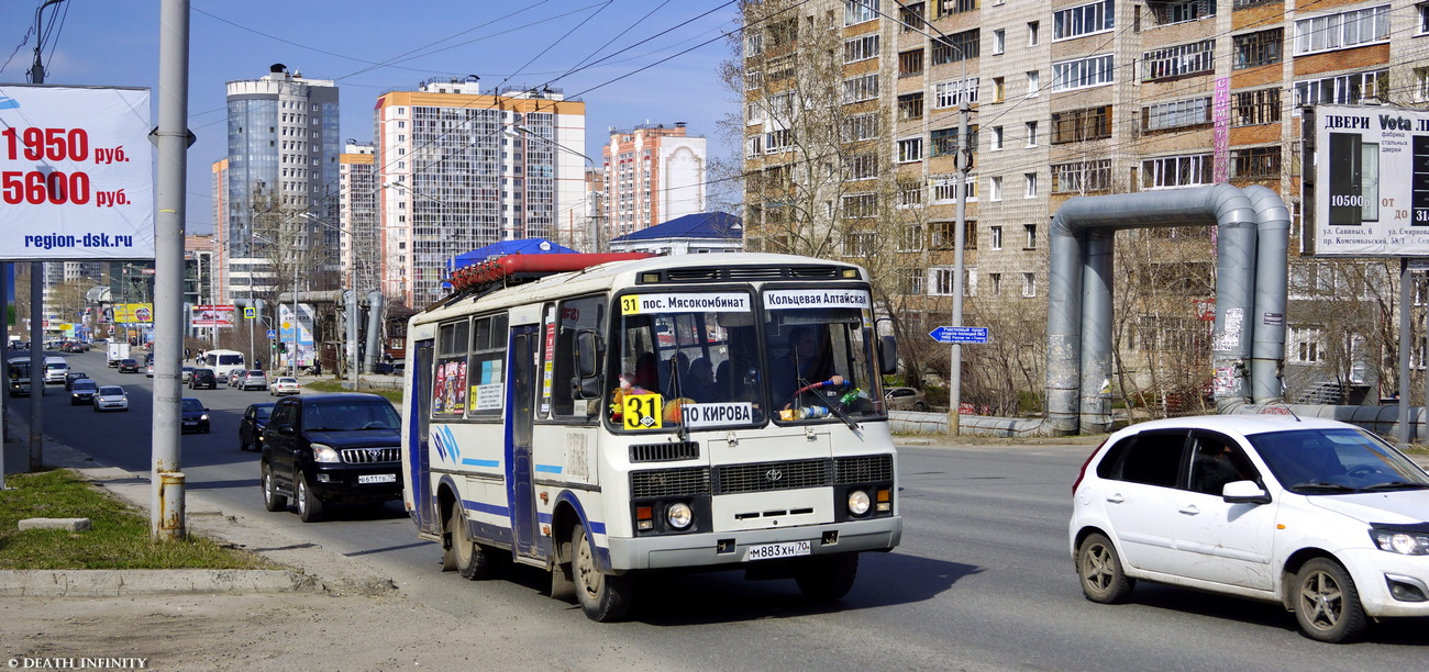 Томская область, ПАЗ-32054 № М 883 ХН 70