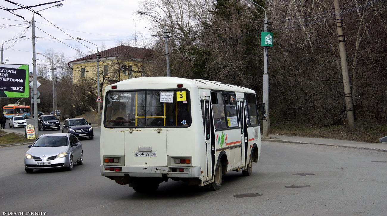 Томская область, ПАЗ-32054 № К 394 ХС 70