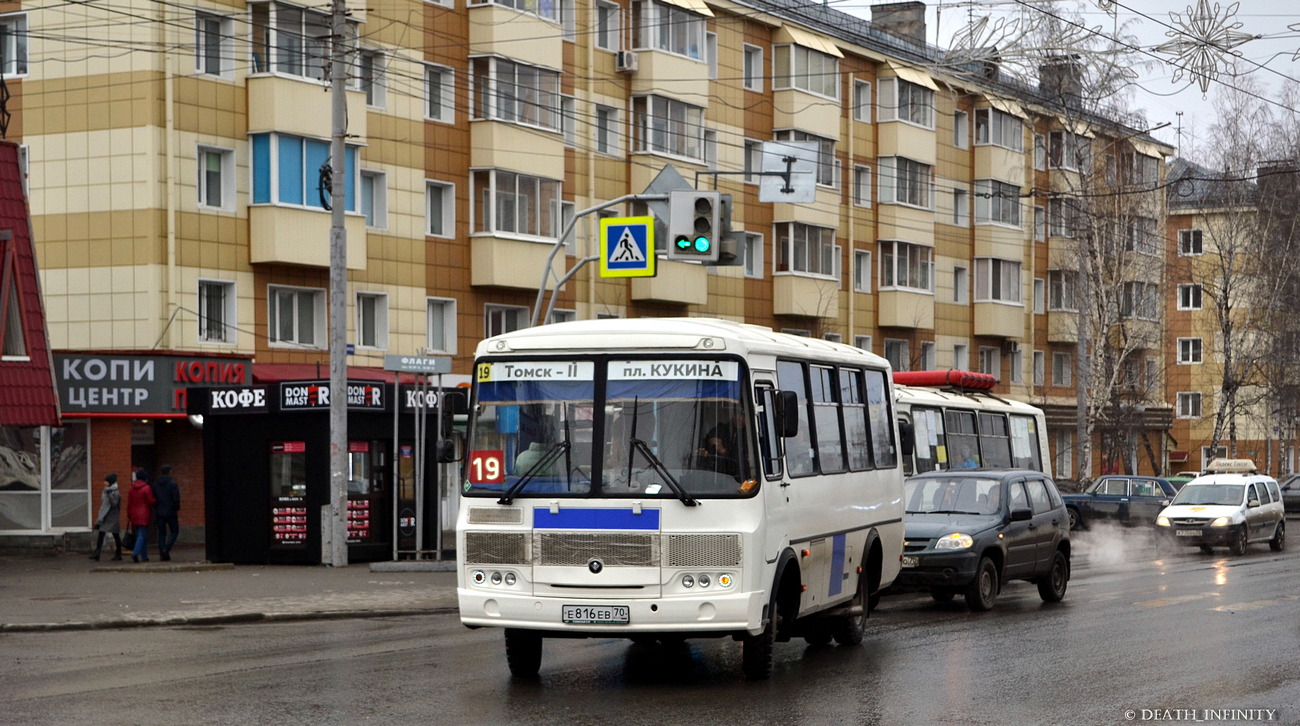 Томская область, ПАЗ-32054 № Е 816 ЕВ 70