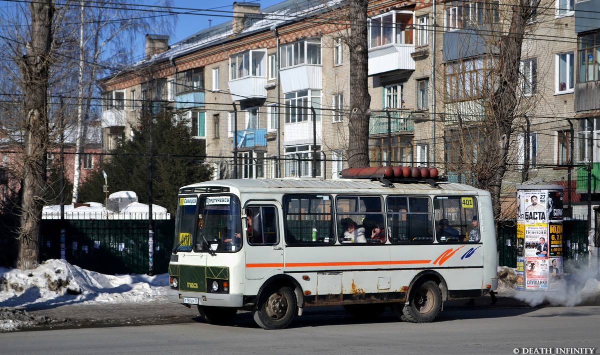 Томская область, ПАЗ-32054 № Е 180 ЕМ 70