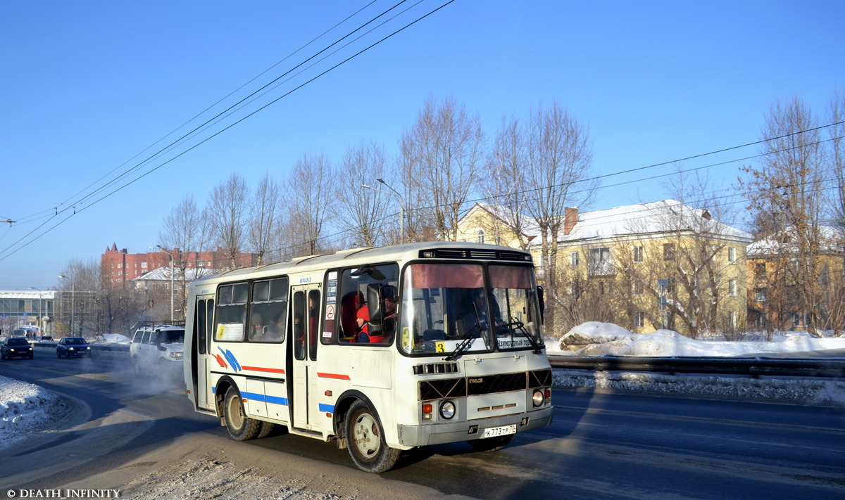 Томская область, ПАЗ-32054 № К 773 ТР 70