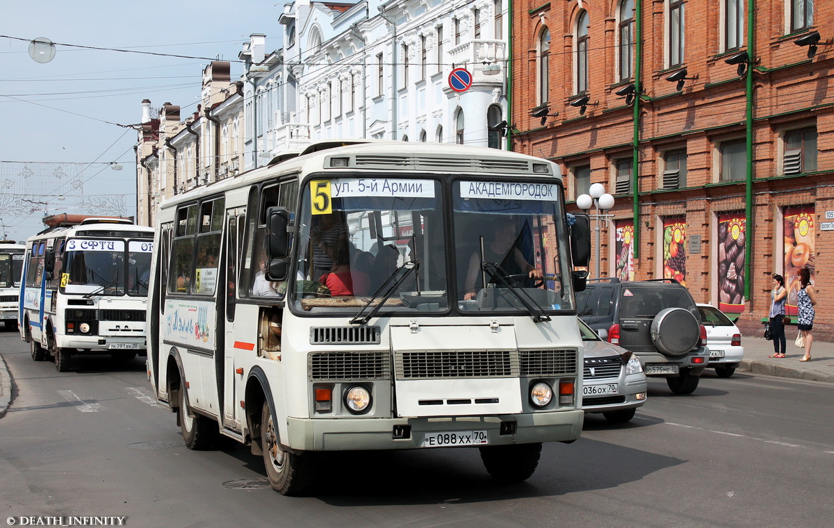 Томская область, ПАЗ-32054 № Е 088 ХХ 70