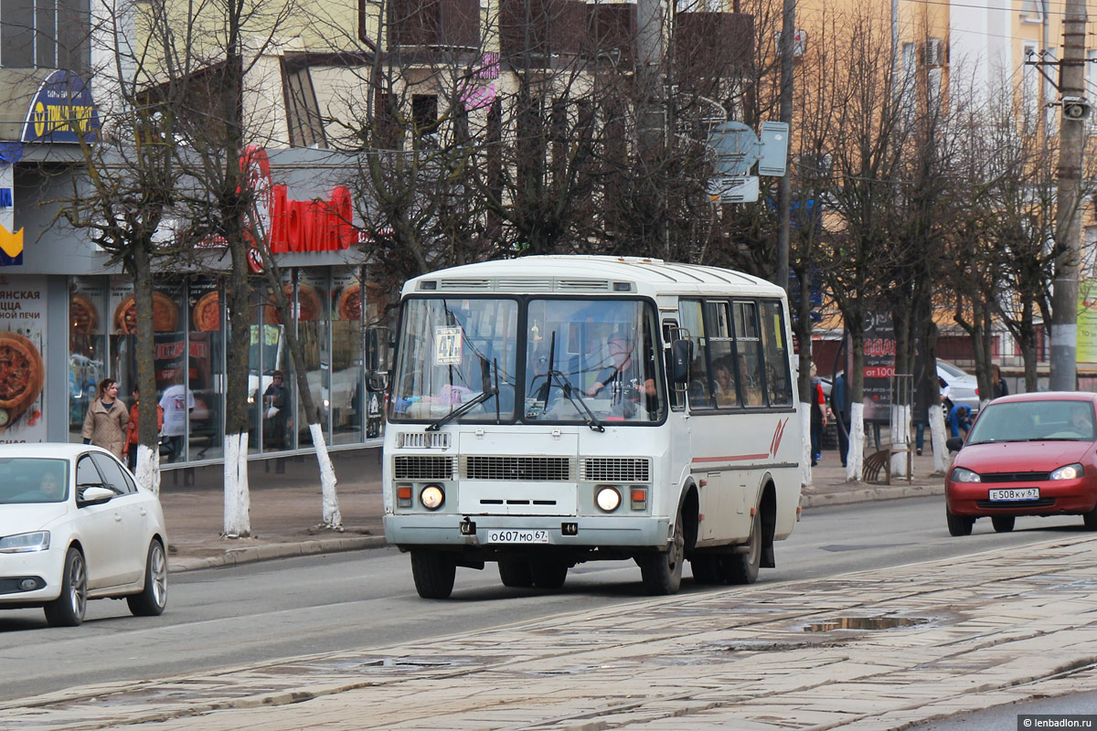 Смоленская область, ПАЗ-32054-07 № О 607 МО 67