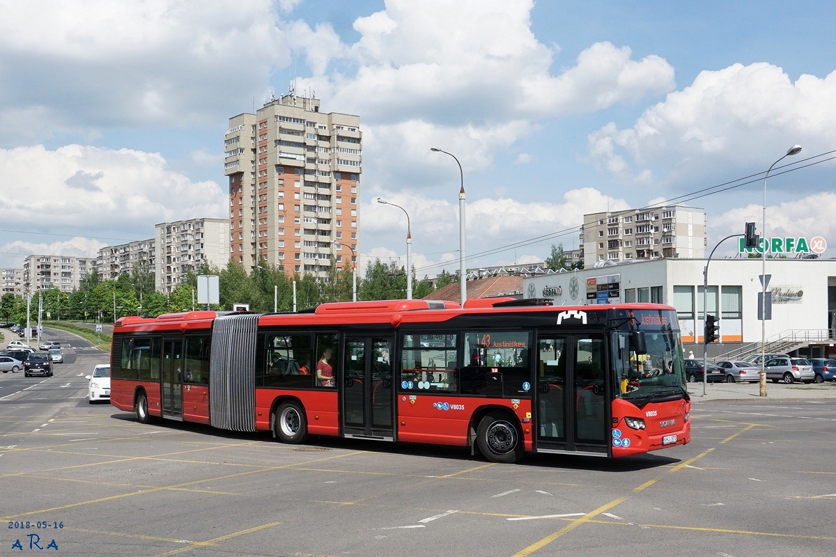 Литва, Scania Citywide LFA № V8035