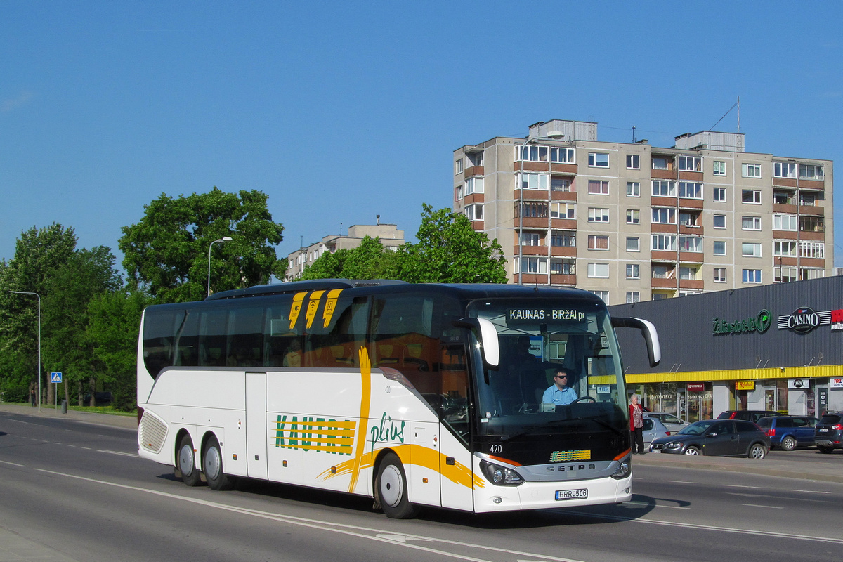 Литва, Setra S517HD № 420