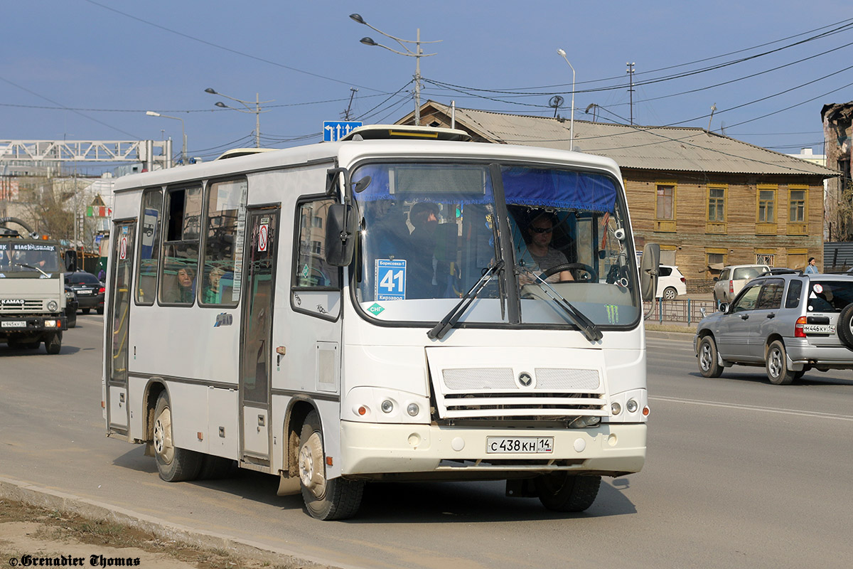 Саха (Якутия), ПАЗ-320302-08 № С 438 КН 14