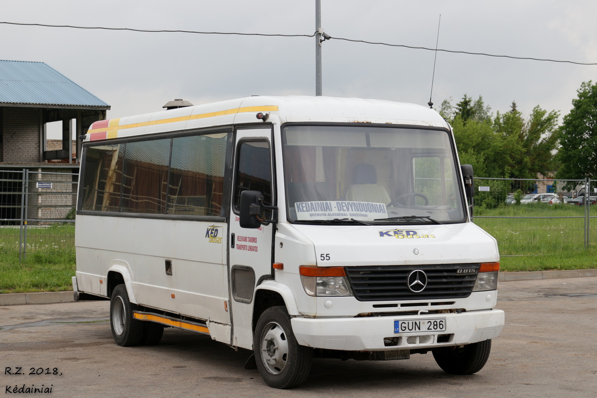 Литва, Mercedes-Benz Vario O815 № 55