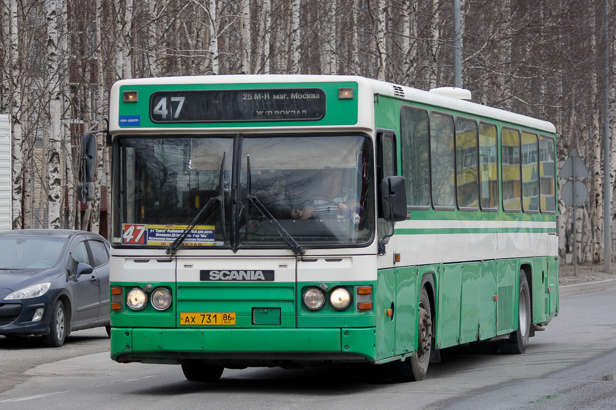 Ханты-Мансийский АО, Scania CN113CLB № АХ 731 86