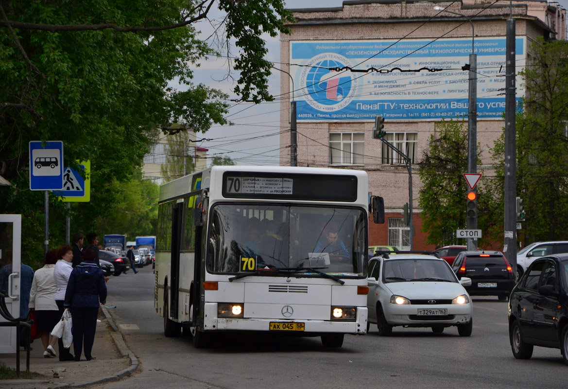 Пензенская область, Mercedes-Benz O405N № АХ 045 58